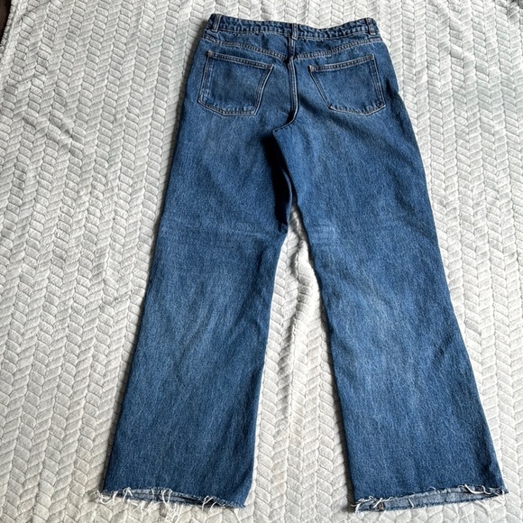 Zara Blue Flare & Wide Leg Jeans - Picture 6 of 9